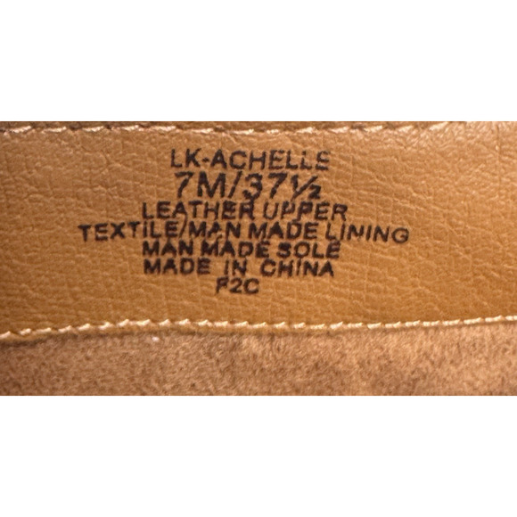 Lucky Brand Achelle Buckled Brown Leather Moto Booties Womens Size 7M New $150 - Picture 12 of 13